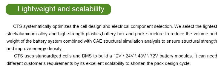 Cts 30kwh 350V EV Car LiFePO4 Battery, 330V 345V Lithium Battery for EV Uav, 90kwh 50kwh Electric Car Lithium Battery