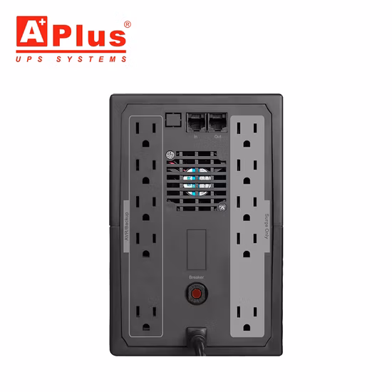 Techfine オフライン UPS 650va 800va 1200va 200va コンピュータバックアップ UPS
