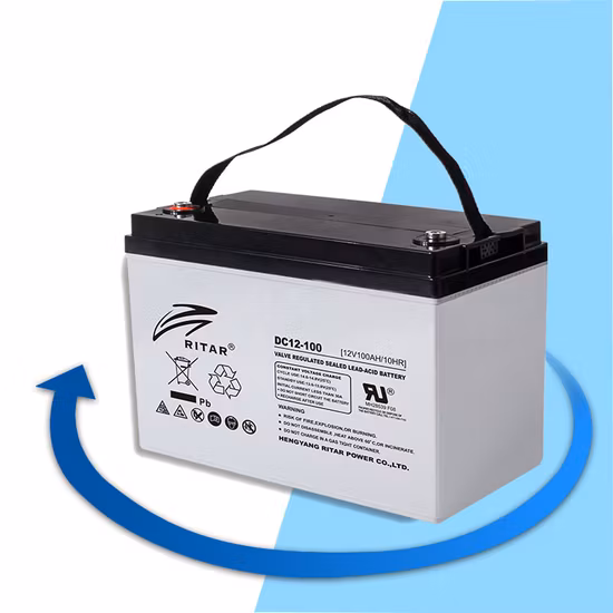 Ritar 12V100ah 鉛酸 AGM を使用した家庭用エネルギー システム用太陽電池